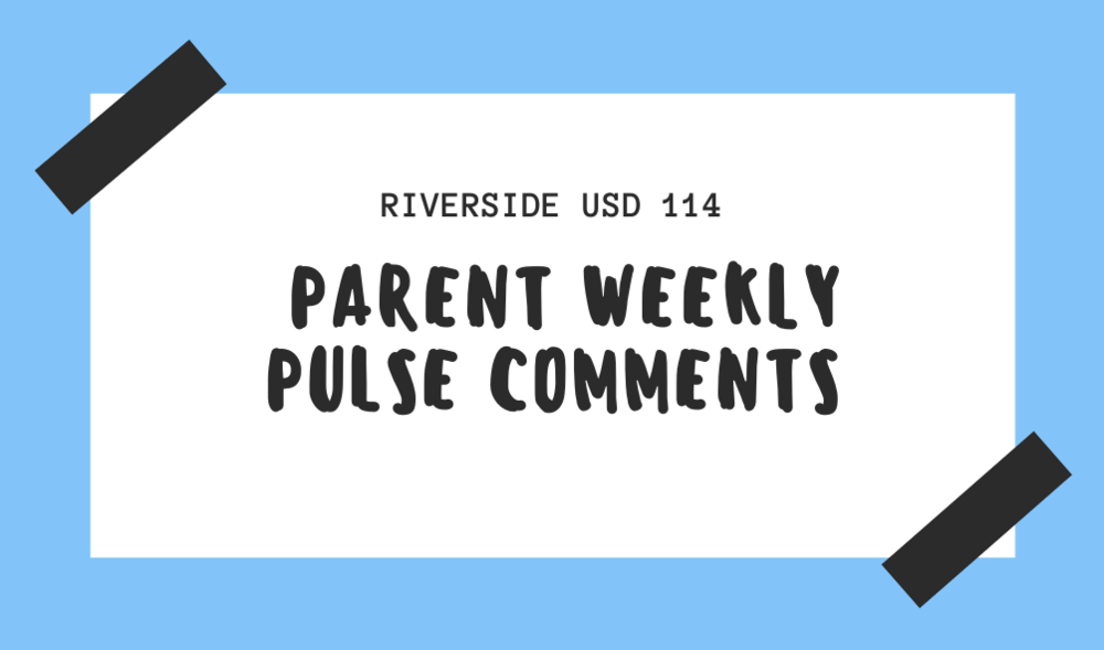 weekly comments